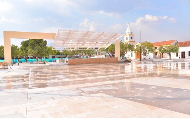 Así quedó la nueva plaza Alfonso López.