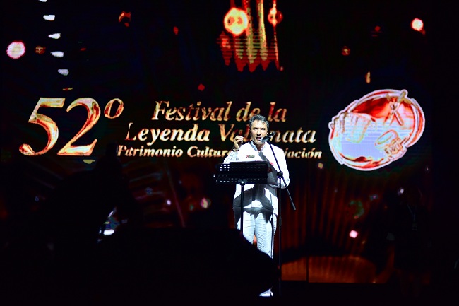 El presidente de la Fundación Festival de la Leyenda Vallenata Rodolfo Molina Araujo