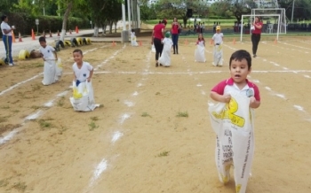 Estudiantes del Gimnasio Cerromar, Centro Educativo el Mundo de los Niños y Gimnasio Integral del Norte, participaron de actividades lúdicas y deportivas en el segundo festival de integración preescolar. Estudiantes del Gimnasio Cerromar, Centro Educativo el Mundo de los Niños y Gimnasio Integral del Norte, participaron de actividades lúdicas y deportivas en el segundo festival de integración preescolar.