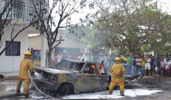 Los hechos ocurrieron en la carrera 8 entre calles 21 y 22, cuando el grupo Elite de la Policía Fiscal y Aduanera, realizaba la incautación de un vehículo. Los hechos ocurrieron en la carrera 8 entre calles 21 y 22, cuando el grupo Elite de la Policía Fiscal y Aduanera, realizaba la incautación de un vehículo.