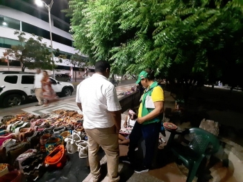 Operativos registrados en diferentes puntos de la ciudad por parte de la Policía, la Alcaldía de Riohacha y Migración Colombia. Operativos registrados en diferentes puntos de la ciudad por parte de la Policía, la Alcaldía de Riohacha y Migración Colombia.