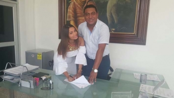 Ante el alcalde Rafael Ángel Ojeda, tomó posesión como secretaria de Gobierno y Asuntos Administrativos, Luz Estela Romero Valdeblánquez. Ante el alcalde Rafael Ángel Ojeda, tomó posesión como secretaria de Gobierno y Asuntos Administrativos, Luz Estela Romero Valdeblánquez.