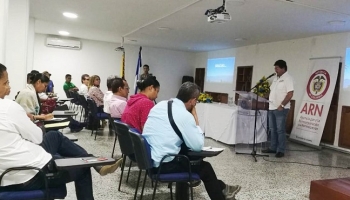 Aspecto de la primera mesa que se realizó en Valledupar y que busca que los exguerrilleros puedan acceder a vivienda propia. Aspecto de la primera mesa que se realizó en Valledupar y que busca que los exguerrilleros puedan acceder a vivienda propia.
