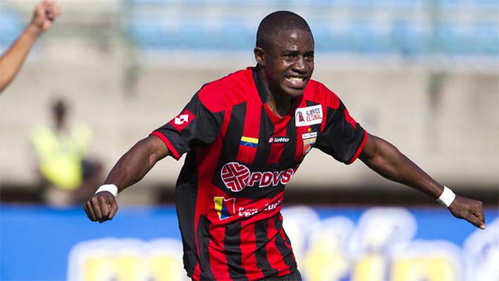 Zamir Valoyes, delantero chocoano quien llega procedente del Mineros de Venezuela.