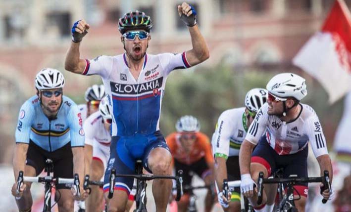 La jornada fue tranquila, tuvo la escapada inicial de 7 corredores.