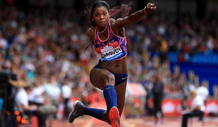 Ibargüen se sitúa séptima en el ránking mundial del año en longitud. 