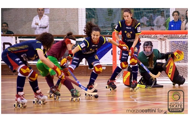 El patinaje se toma la ciudad de Barcelona España.