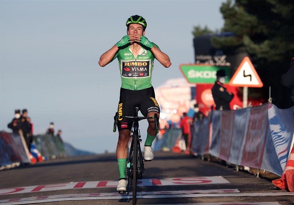 El esloveno Primoz Roglic se ha impuesto en la octava etapa de la Vuelta a España que se ha disputado a través de 164 kilómetros entre Logroño y el Alto de Moncalvillo