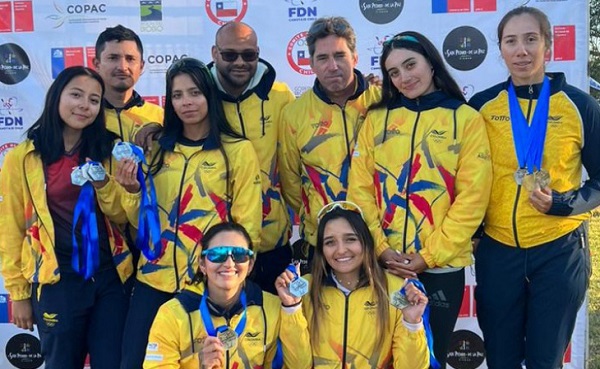 En la imagen los deportistas que salieron en representación de Colombia en esta facultad deportiva, logrando una destacada actuación con ocho medallas.