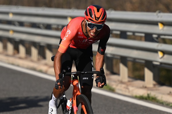 Egan Arley Bernal, ciclista colombiano ganador del Tour de Francia que se encuentra compitiendo actualmente en el Giro de Italia.