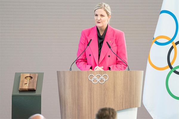 Kirsty Coventry, nueva Presidenta del Comité Olímpico Internacional. Foto COI/EFE