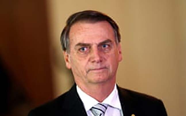 Jair Bolsonaro, presidente de Brasil