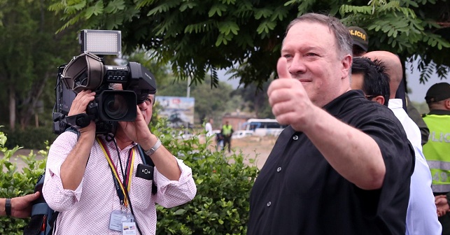 Mike Pompeo, secretario de Estado de Estados Unidos.