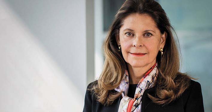 Marta Lucía Ramírez, vicepresidenta de Colombia.