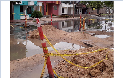 Hasta este sitio han llegado funcionarios de la administración pero nada que solucionan este problema.