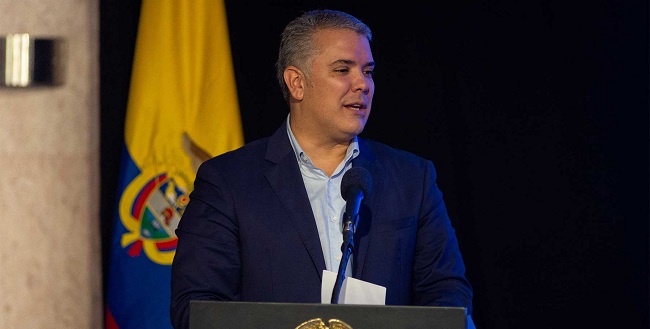 El Presidente Iván Duque Márquez, Al referirse a la necesidad de que ese grupo armado cumpla tales condiciones, sostuvo que no es “por tozudez”.