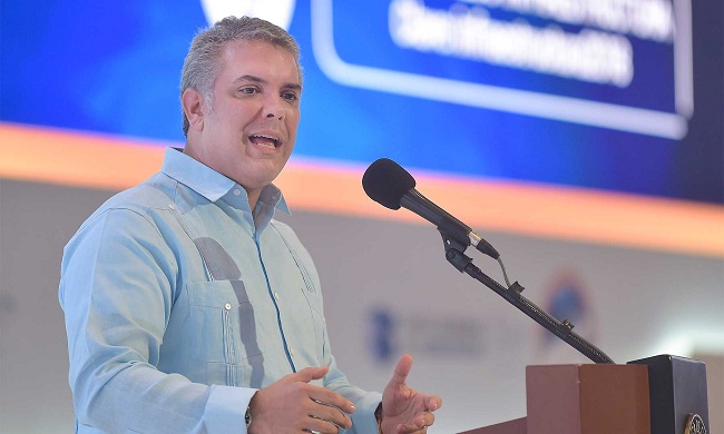 Iván Duque, presidente de Colombia