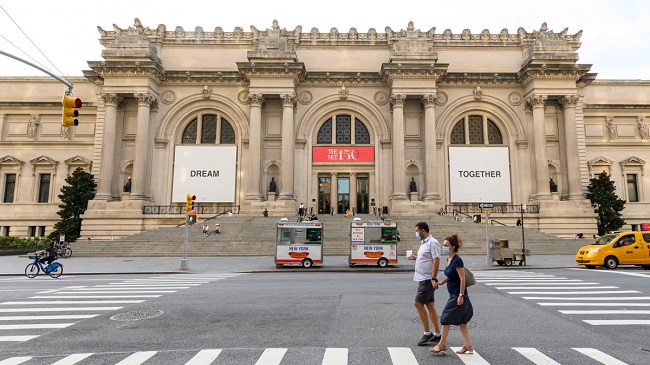 El Museo Metropolitano de Arte de Nueva York también participó de la ‘Milla de los Museos’.