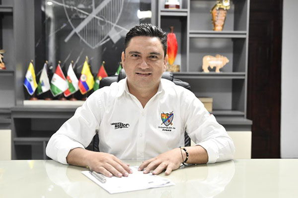 Renson Martínez, Gobernador de Arauca víctima de un atentado contra su vida. Foto: Gobernación de Arauca