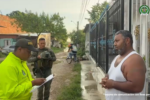 Rafael de la Cruz Álvarez, y Jaime Llerena Gutiérrez, fueron imputados por porte de drogas. Foto Fiscalía