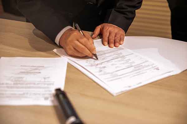 Inscripción de sus candidatos a las elecciones del congreso. Foto Registraduría General de la Nación