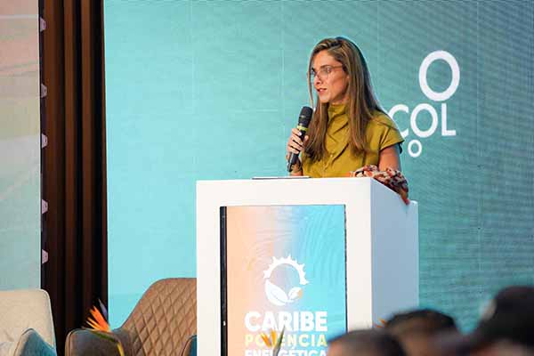 Natalia Gutiérrez, presidenta del Consejo Gremial Nacional. Foto tomada de @NGutierrezJ en X