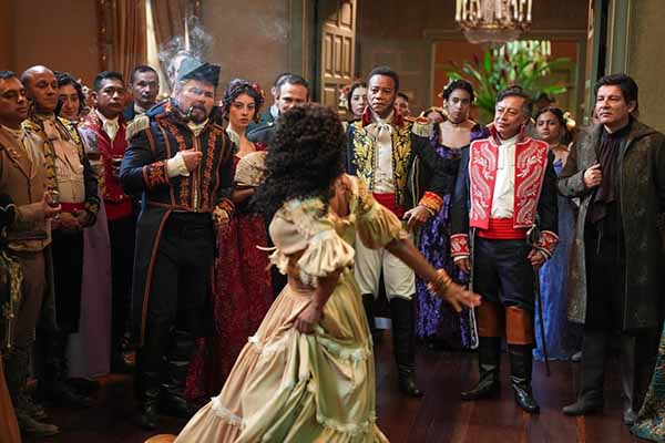 Elenco de la producción cinematográfica acerca de la vida del Almirante Padilla. Foto tomada de @petrogustavo en X