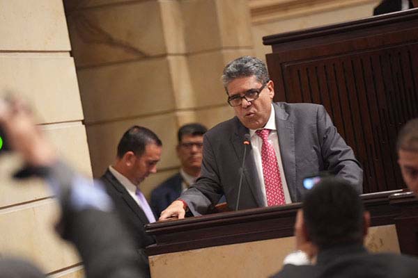 Carlos Hernán Rodríguez, Contralor General de la Nación. Foto Senado 