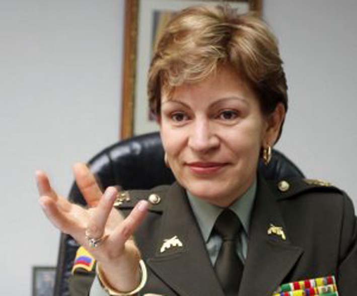 La mayor general Luz Marina Bustos Castañeda, presentó su retiro voluntario de la Policía Nacional.
