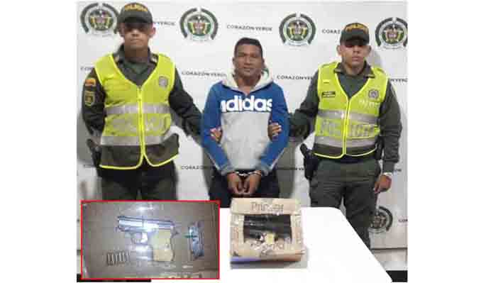 Será judicializado por el delito de tráfico, fabricación y porte de armas de fuego o municiones y fuga de presos.