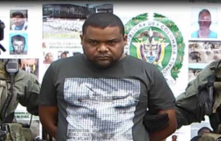 Captura de Dayron Plata Julio, alias “Balotelli”