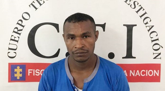 Ovis Enrique Sarmiento Armenta, acusado por el delito de Acceso carnal abusivo con menor de 14 años agravado.