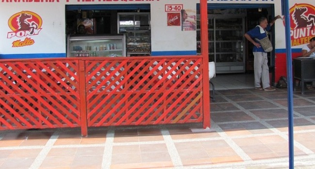 Local donde lla Sijin retiró el cuerpo de la joven venezolana.