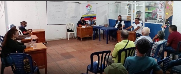 El acto de instalación se cumplió en la Institución educativa N° 15 sede Loma Fresca.