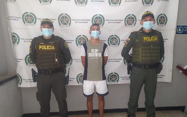 Capturado por ejercer violencia en el sector público del distrito.