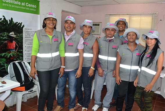 Los encuestadores del DANE realizaran un recorrido por toda la localidad para conocer las actividades agropecuarias que se desarrollan en el sector.