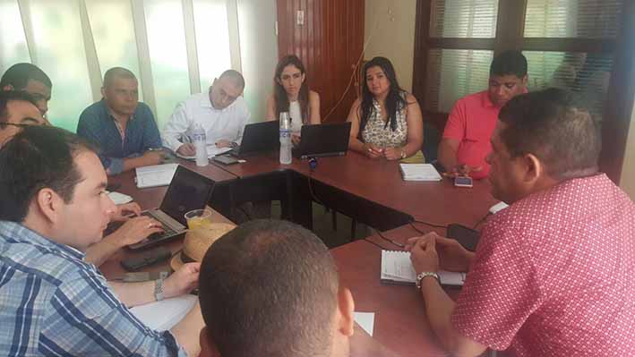 En la mañana de ayer, funcionarios de Findeter se reunieron con sus similares de la Administración Distrital, para continuar con el proceso de convertir a la capital del departamento en ciudad sostenible.