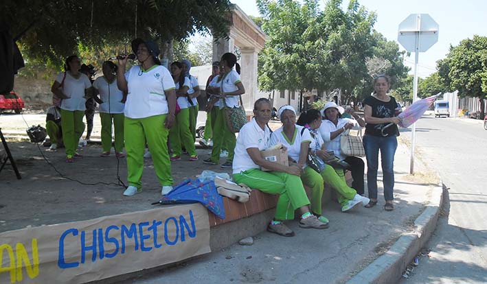 Madres comunitarias del Centro de Desarrollo Infantil Góticas de Amor.