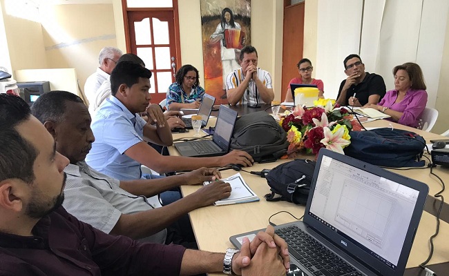 Aspecto de la reunión que se realizó en San Juan del Cesar, donde participaron todos los actores responsables en el Plan de Ordenamiento Territorial.