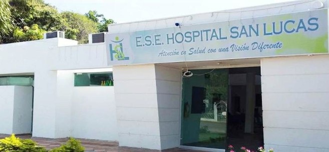 Fachada del hospital que hizo un acuerdo de pago para cumplir con los compromisos de la empresa, responsable de energía.