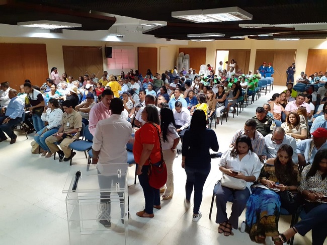 Actores de los diferentes sectores del Departamento asisten como invitados, a la sesión de la Asamblea Departamental.