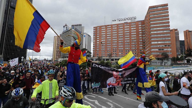 El Comité Nacional del Paro anunció para este 25 de noviembre nuevas manifestaciones pacíficas en diferentes ciudades del país.