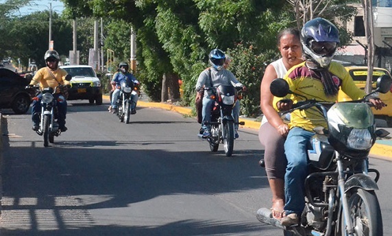 De acuerdo a lo indicando por conocedores de los casos entre dos y tres motocicletas promedio, se están robando por semana en Fonseca, no solo la de los mototaxistas, sino también particulares. Foto netamente ilustrativa.