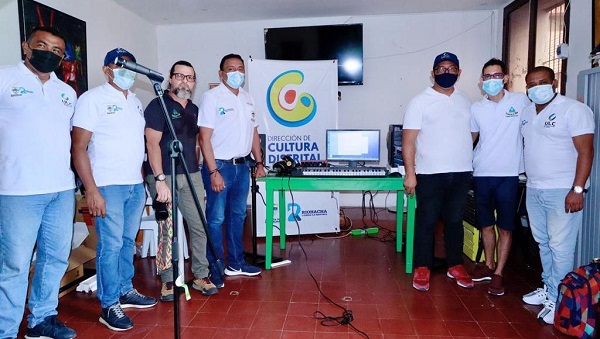 Estos son los equipos de grabación que consiguió el distrito de Riohacha con el ministerio de Cultura.