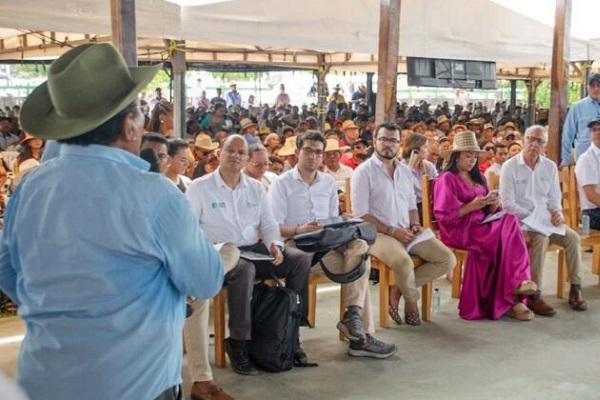Las distintas autoridades de Salud del país y las diferentes autoridades de La Guajira participaron del IV encuentro de autoridades ancestrales y tradicionales wayuu.