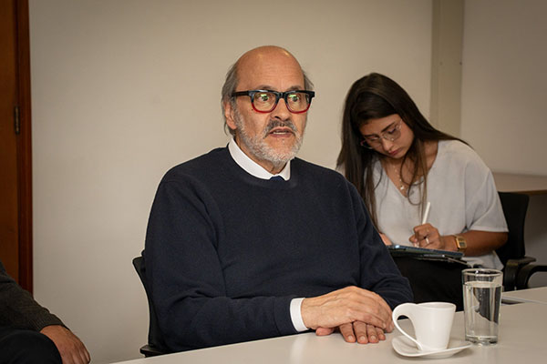 Leopoldo Múnera, Rector de la Universidad Nacional. Foto X @MuneraLeopoldo