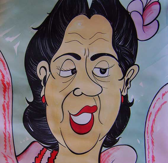 Homenaje de Safady a 'La Cacica' Consuelo Araujonoguera.