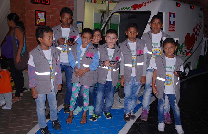 El recorrido que disfrutaron cerca de mil niños del Departamento durante su mes.