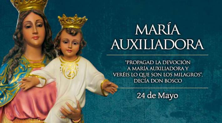 Iglesia Católica Celebran Hoy El Día De La Virgen María Auxiliadora