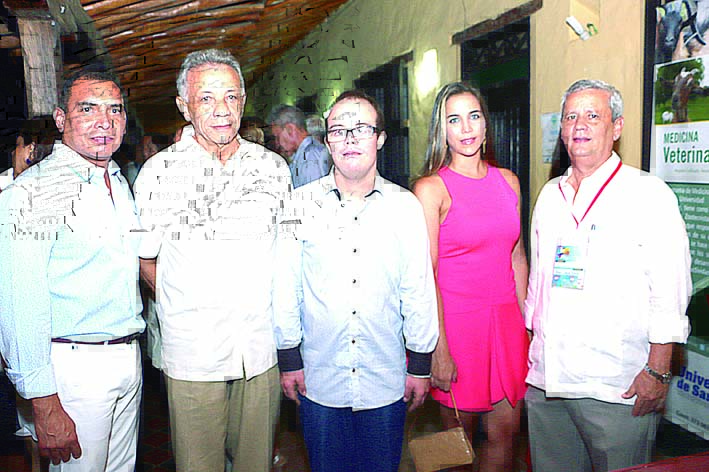 Luis Valdeblánquez, Jaime Rafael Lacouture, Jaime Enrique Lacouture, María Martha Lacouture Maya y Rubén Carvajal Riveira.